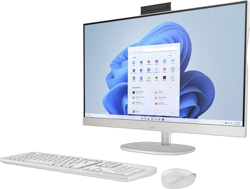 HP 27-cr0041nf - 27" FHD R7-7730U 16Go 1To W11 Blanc