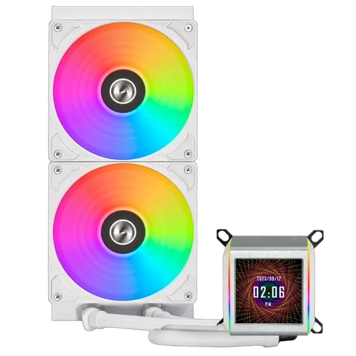 Lian-Li Galahad II LCD 280 ARGB Blanc