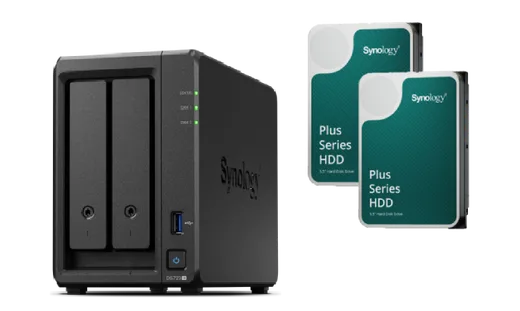 Synology DS723+ - 2 Baies avec 2 Disques de 8To — vue 1