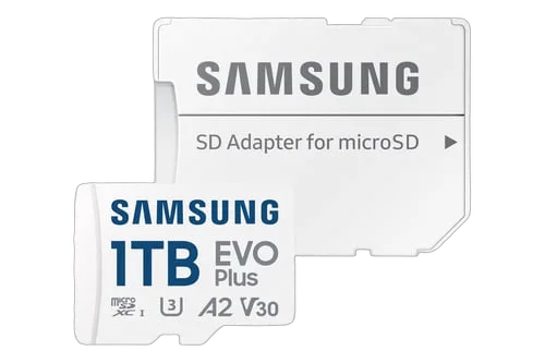 Samsung Micro SDXC 1To Class 10 A2 V30 MB-MC1T0SA/EU