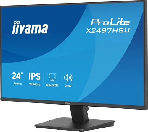 Iiyama Prolite X2497HSU-B1 - 23.8" FHD 120Hz IPS 4ms Adaptive Sync