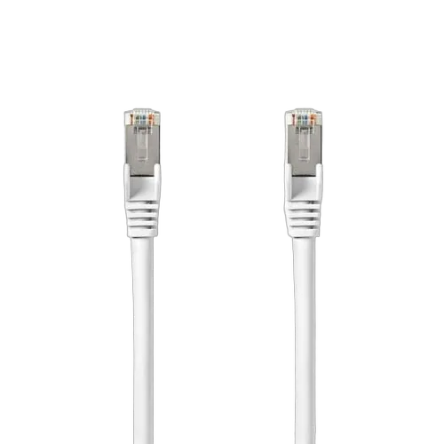 Câble RJ45 CAT8.1 S/FTP mâle/mâle - 0.25m - Blanc