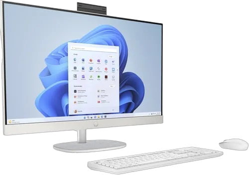 HP 27-cr0041nf - 27" FHD R7-7730U 16Go 1To W11 Blanc