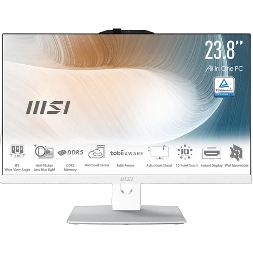 Modern 23.8"tact FHD/C7-150U/16G/1To/W11P Blanc#