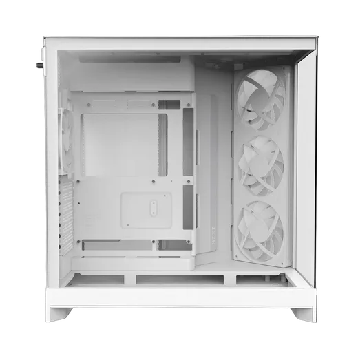 NZXT H9 Flow RGB Blanc - MT/Sans Alim/E-ATX