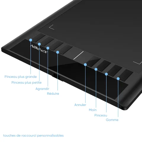 XPPEN Star03V2 STR03B - 5080LPI 10" Noir