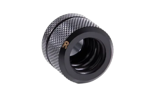 Alphacool Pack de 6 Fitting pour Tube rigide noir 14mm G1/4