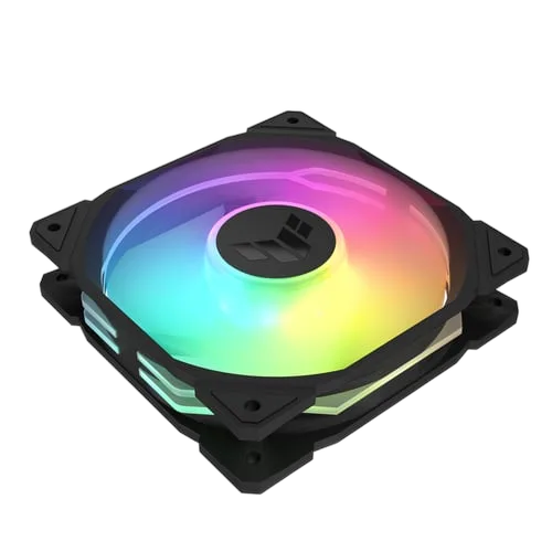 Asus TUF GAMING - TR120 Fan ARGB REVERSE 3en1 - Noir — vue 4