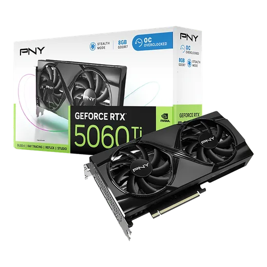 PNY Nvidia GeForce RTX 5060 Ti 8G OC — vue 9