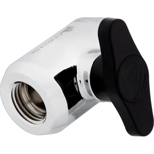 Corsair Hydro X Series XF robinet vanne - Chrome