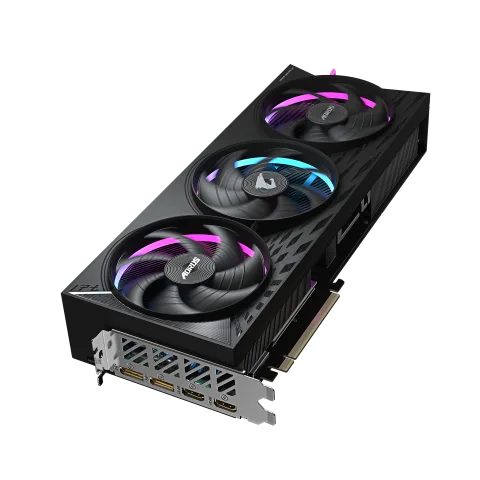 Gigabyte AORUS Radeon RX 9070 XT ELITE 16G — vue 3