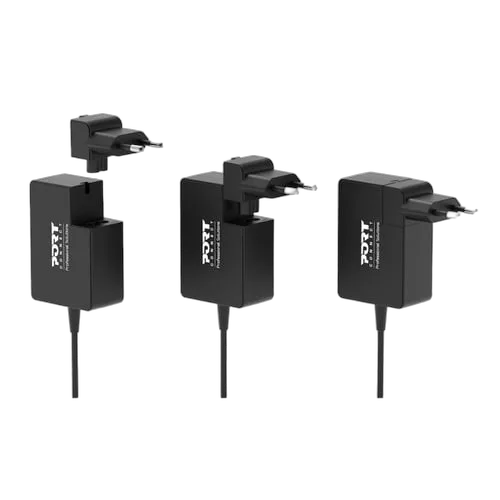 Port Chargeur international GaN USB-C 100W - 2 ports - Noir — vue 6