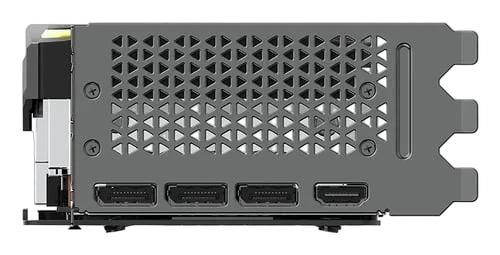 PNY RTX 5070Ti 16GB ARGB Overclocked Triple Fan — vue 8