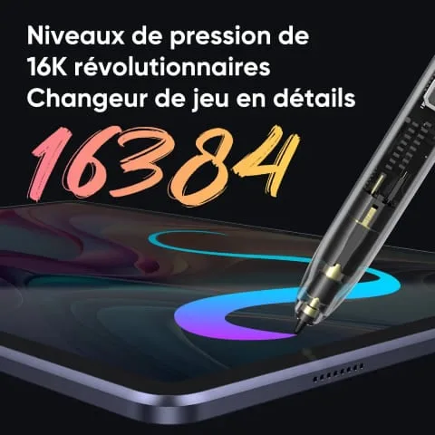 XPPEN Magic Drawing Pad 9494G_EU - 2540LPI - 12" - Violet, vue 5