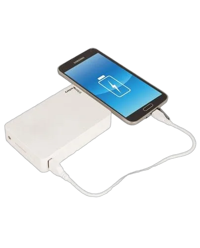 Urban Factory Banque d'alimentation 6000 mAh - USB-A - Blanc