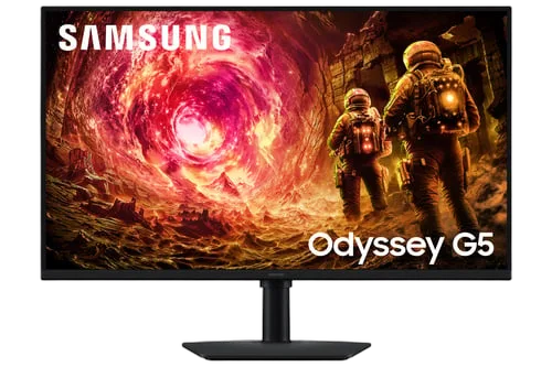 Samsung Odyssey G5 - 32" QHD 180Hz Fast-IPS 1ms Pivot G-Sync compatible — vue 1