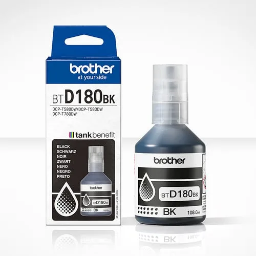 Brother Cartouche d'encre BTD180BK - Noir — vue 1