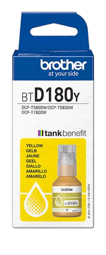 Brother Cartouche d'encre BTD180Y - Jaune