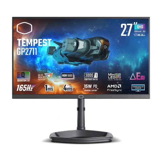 GP2711 27" QHD 165Hz/MiniLED VA/HDR/USB-C/KVM/FS-Seconde Vie-Très Bon Etat
