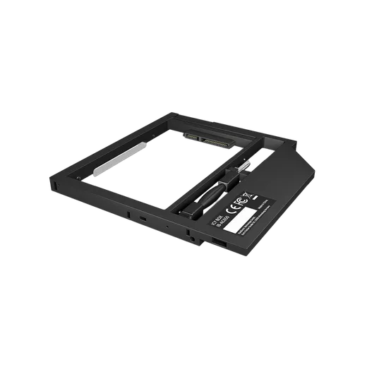 Icy Box Adapt. DD/SSD 2.5" empl.graveur 9.5mm - IB-AC649