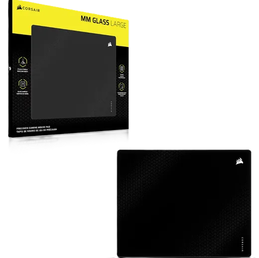 Corsair MMGlass - L - Noir