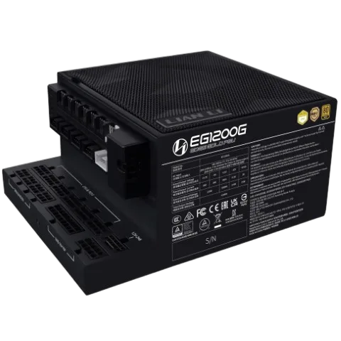 Lian-Li ATX 1200W - 80+ Gold - EDGE GOLD 1200 Noir, vue 7