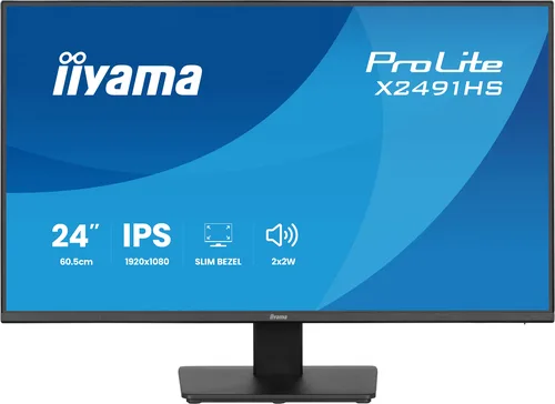 Iiyama Prolite X2491HS-B1 - 23.8" FHD 120Hz IPS 1ms HDMI Adaptive Sync