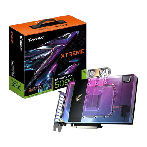 Gigabyte AORUS GeForce RTX 5090 XTREME WATERFORCE WB 32G — vue 1