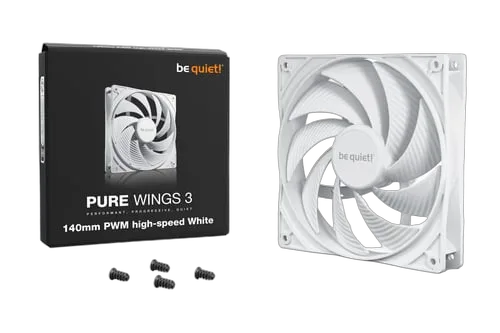be quiet! Pure Wings 3 140mm PWM High-Speed Blanc — vue 1
