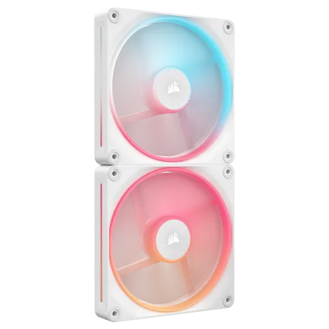 Corsair LX140-R RGB PWM (2x140mm) - Blanc