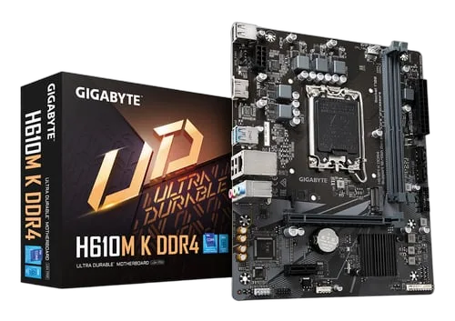 Gigabyte H610M K DDR4 — vue 1