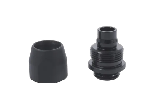 Alphacool Lot de 6 Raccord HF TPV Metal 12,7/7,6mm - Noir — vue 3