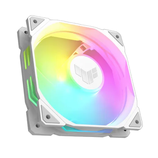 Asus TUF GAMING - TR120 Fan ARGB REVERSE 3en1 - Blanc — vue 1