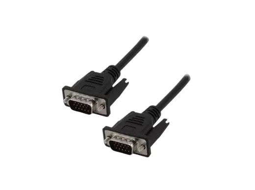 MCL Samar Câble VGA HD15 Mâle/Mâle - 2m - Noir