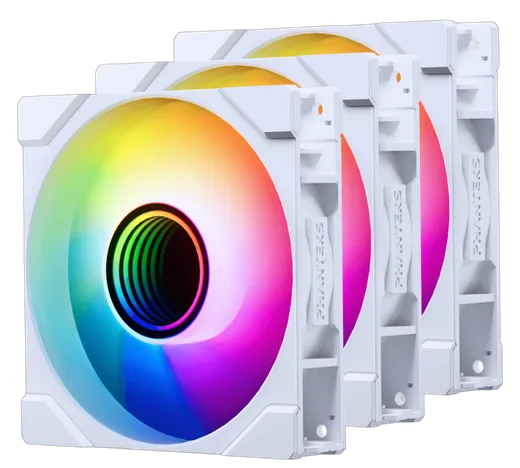 Phanteks M25 Gen2 PWM Blanc Reverse Blade (3x120mm) D-RGB