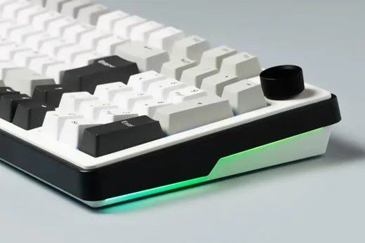 The G-LAB Keyz Elite 400 WG - Mécanique - Sans-Fil - RGB - Blanc/Gris
