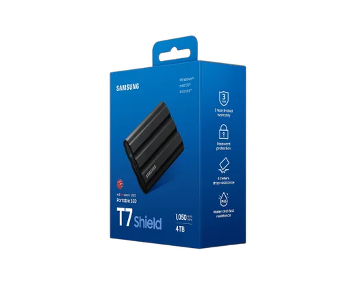 Samsung T7 SHIELD 4To Black — vue 11