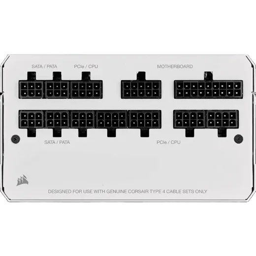 Corsair 2800X RS-R ARGB Blanc + RM750e Blanc, vue 11