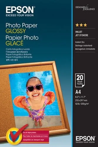 Epson Paper/Photo Glossy A4 20sh — vue 1