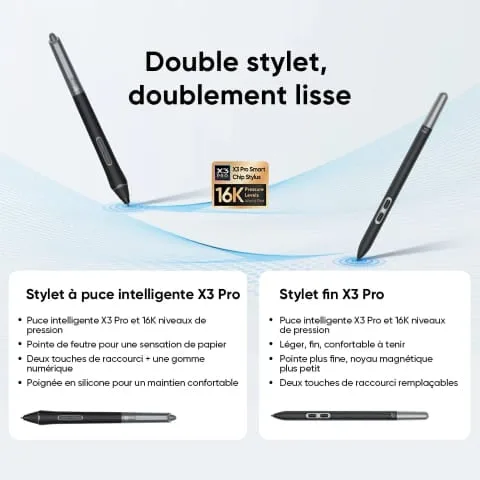 XPPEN Artist Pro 24 Gen 2 4K MD240UH-EU - 5080LPI 24" Noir — vue 10