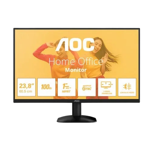 AOC 24B35HM2 - 23.8" FHD 100Hz 1ms HDR HDMI VGA-Seconde Vie