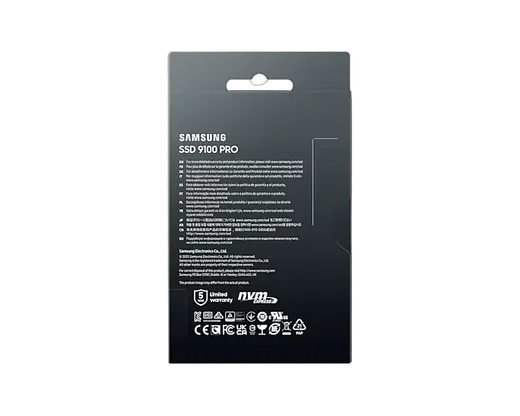 Samsung 9100 PRO 4To M.2 NVMe Gen5, vue 6