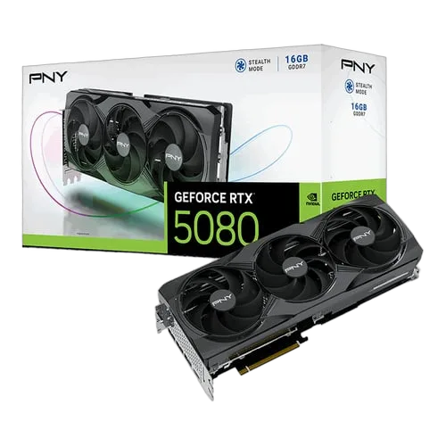PNY Nvidia GeForce RTX 5080 16G — vue 1