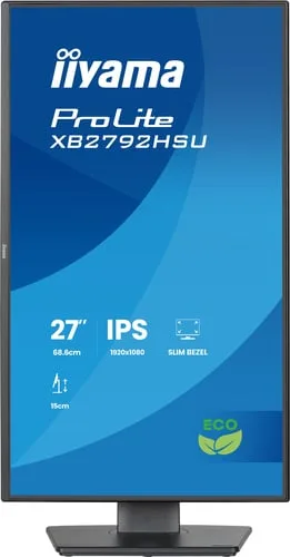 Iiyama XB2792HSU-B1 - 27" FHD 120Hz IPS classe énergétique B et pied réglable en hauteur
