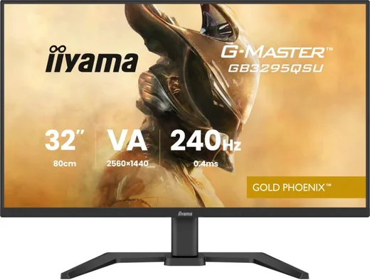 Iiyama G-Master GB3295QSU-B1 - 32" QHD 240Hz VA 0.4ms FS Premium