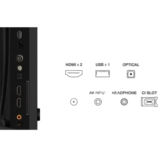 TCL 32S51K - 32" QLED FHD 60Hz Android TV Wifi Bluetooth HDR10