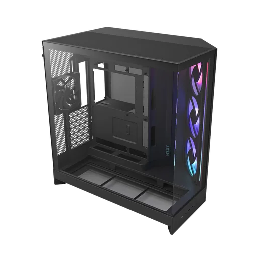 NZXT H9 Flow RGB Noir - MT/Sans Alim/E-ATX