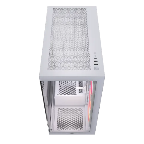 Corsair 3500X LX-R RGB ICUE LINK Blanc - MT/Sans Alim/E-ATX