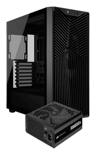 Corsair 3200D RS Noir + RM850x — vue 1