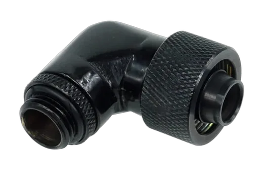 Alphacool HF 16/10 screw-on nozzle 90° rotatable G1/4 Black